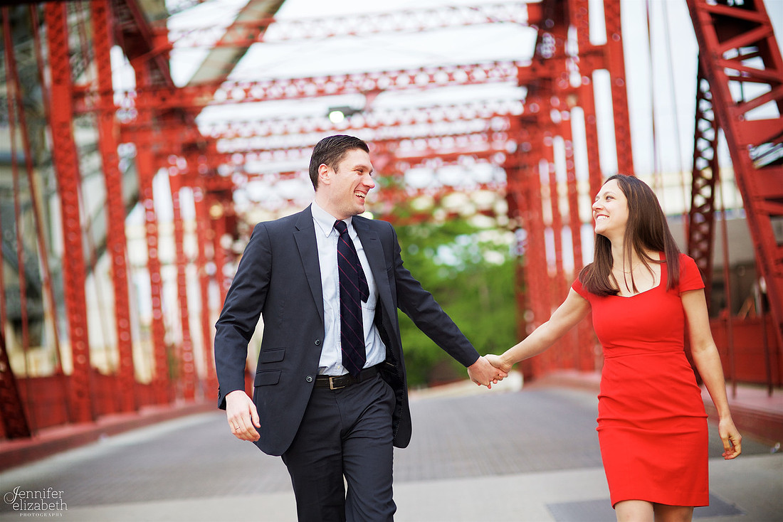 Aleks & Ben: Portrait Session in Downtown Cleveland