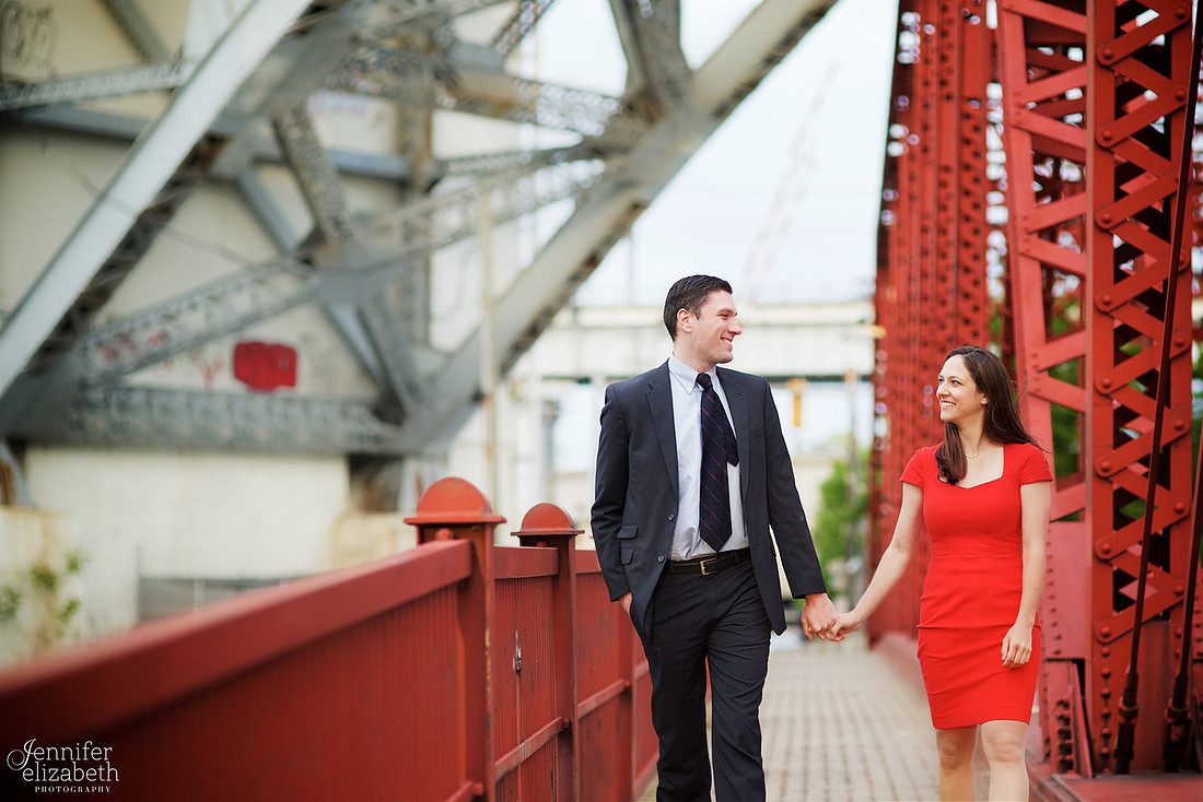 Aleks & Ben: Portrait Session in Downtown Cleveland