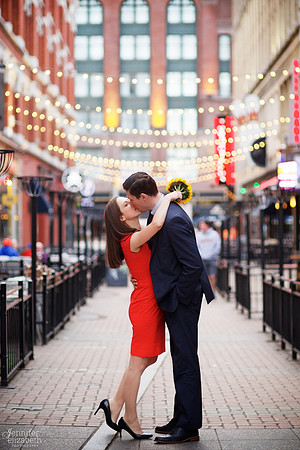Aleks & Ben: Portrait Session in Downtown Cleveland
