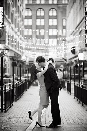 Aleks & Ben: Portrait Session in Downtown Cleveland