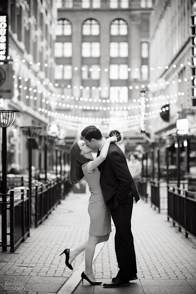 Aleks & Ben: Portrait Session in Downtown Cleveland