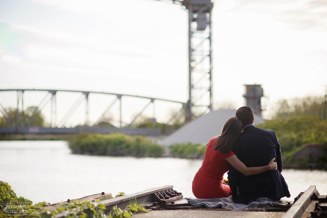 Aleks & Ben: Portrait Session in Downtown Cleveland