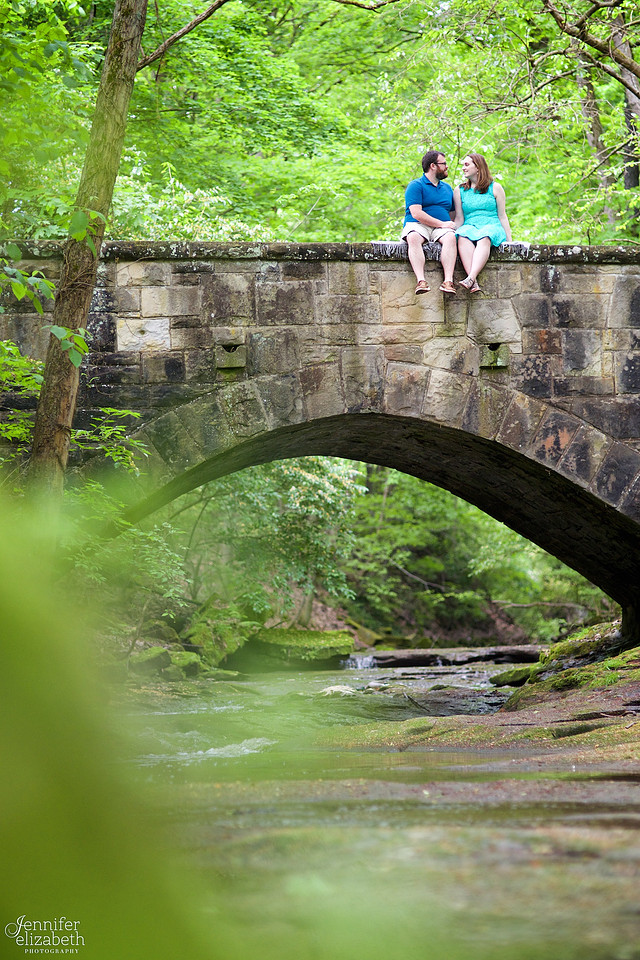 Erica and Trevor's Engagement Session in David Fortier Park