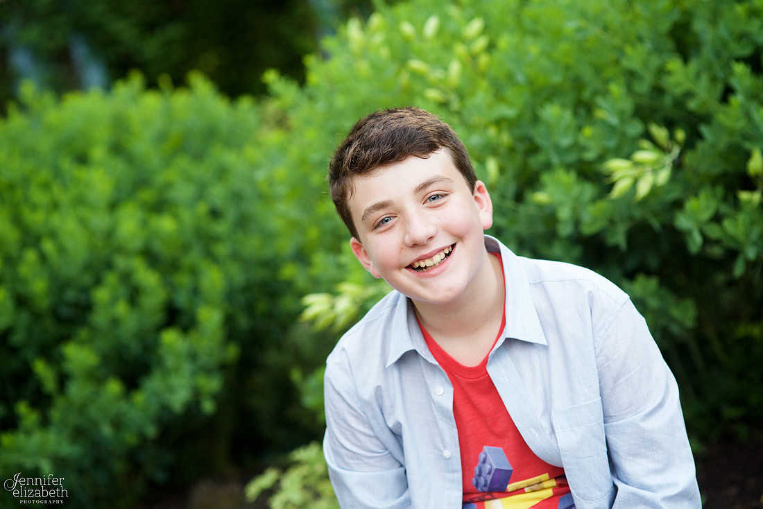 Max: Portrait Session at Inniswood Metro Gardens in Westerville