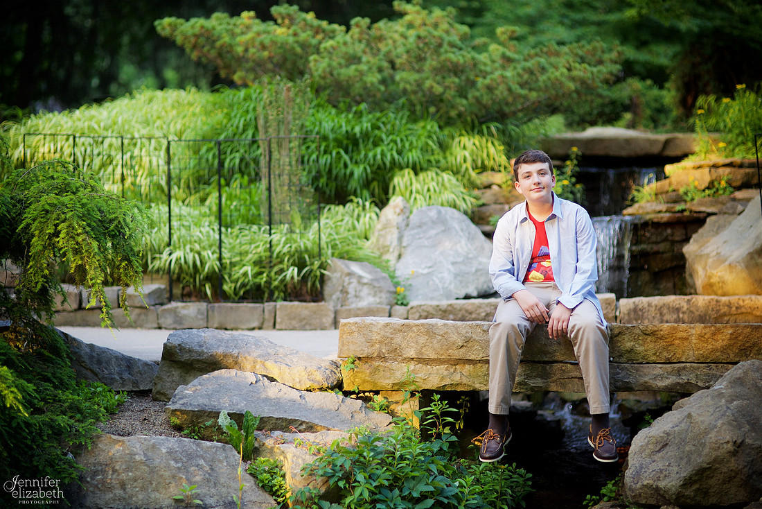 Max: Portrait Session at Inniswood Metro Gardens in Westerville