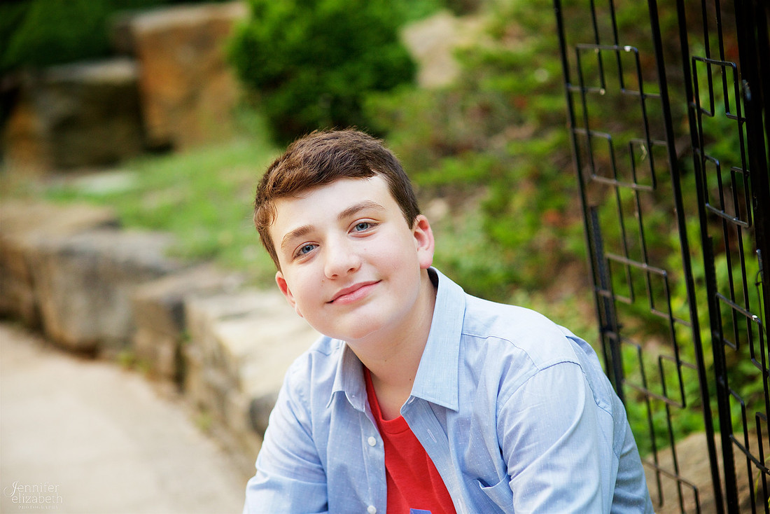 Max: Portrait Session at Inniswood Metro Gardens in Westerville