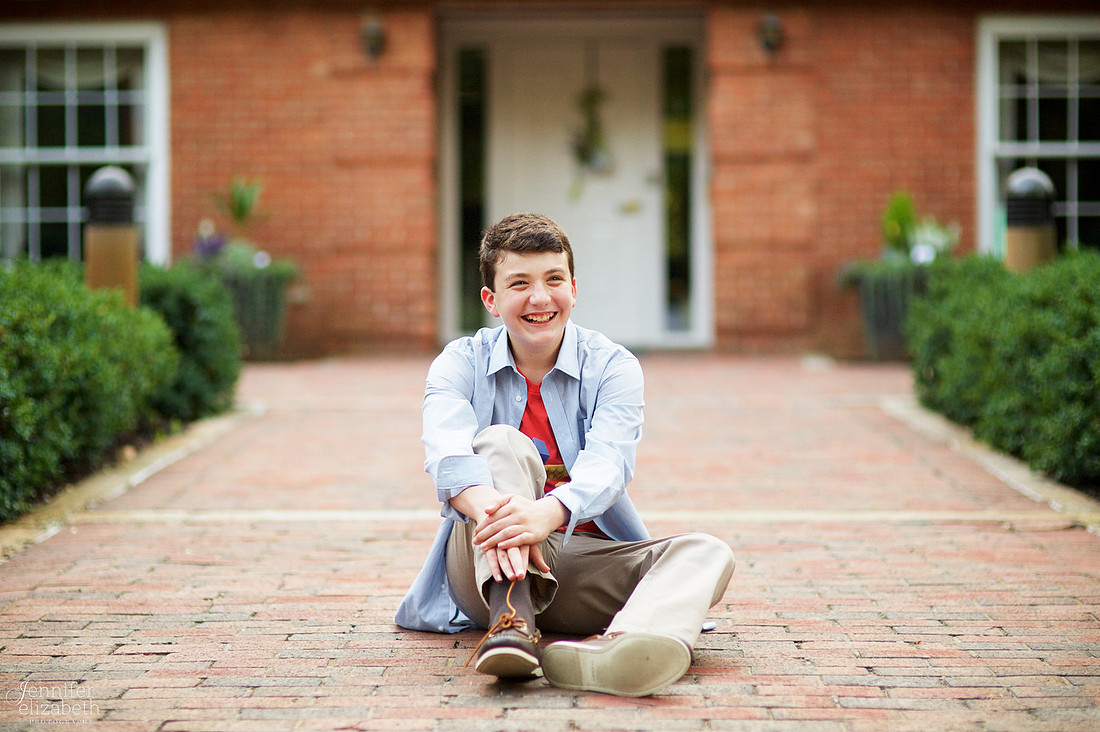 Max: Portrait Session at Inniswood Metro Gardens in Westerville