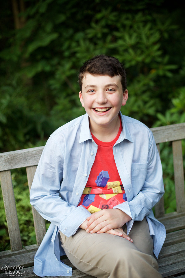 Max: Portrait Session at Inniswood Metro Gardens in Westerville