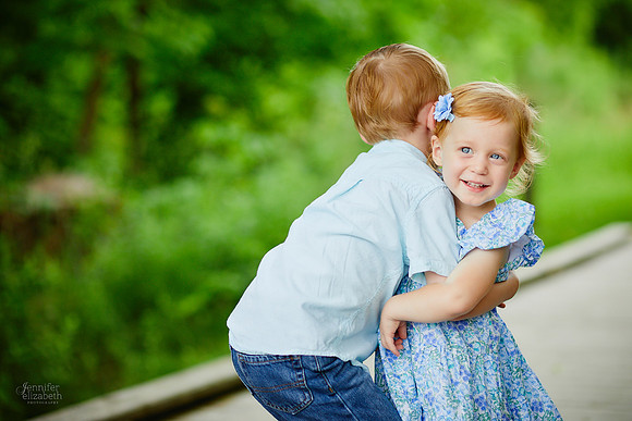 The E Family: Portrait Session at Liberty Ledges Park in Twinsburg