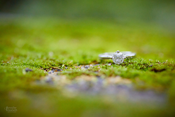 Jessica & Joe: Engagement Session at Henry Church Rock in Chagrin Falls