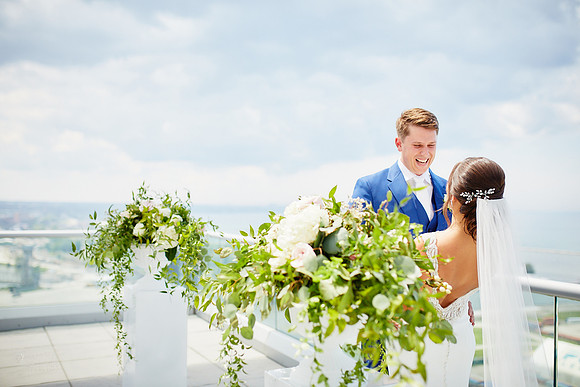 Stephanie & Tom: Wedding at Lago Custom Events at Aloft Cleveland Downtown