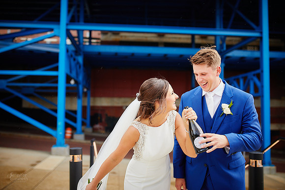 Stephanie & Tom: Wedding at Lago Custom Events at Aloft Cleveland Downtown