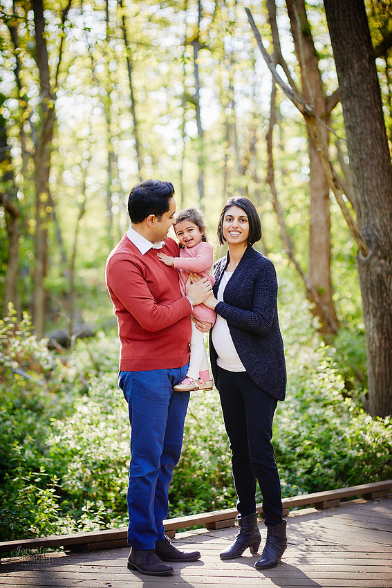 The S Family: Portrait Session at Horseshoe Lake Park in Shaker Heights