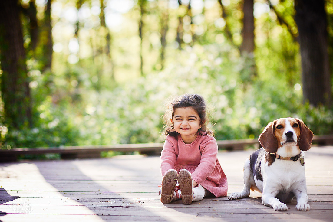 The S Family: Portrait Session at Horseshoe Lake Park in Shaker Heights
