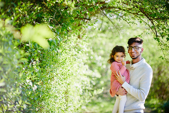 The S Family: Portrait Session at Horseshoe Lake Park in Shaker Heights