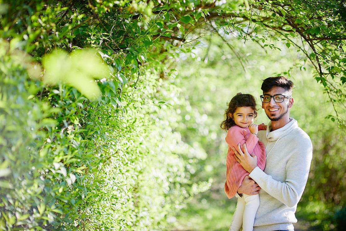 The S Family: Portrait Session at Horseshoe Lake Park in Shaker Heights