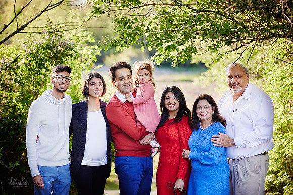The S Family: Portrait Session at Horseshoe Lake Park in Shaker Heights
