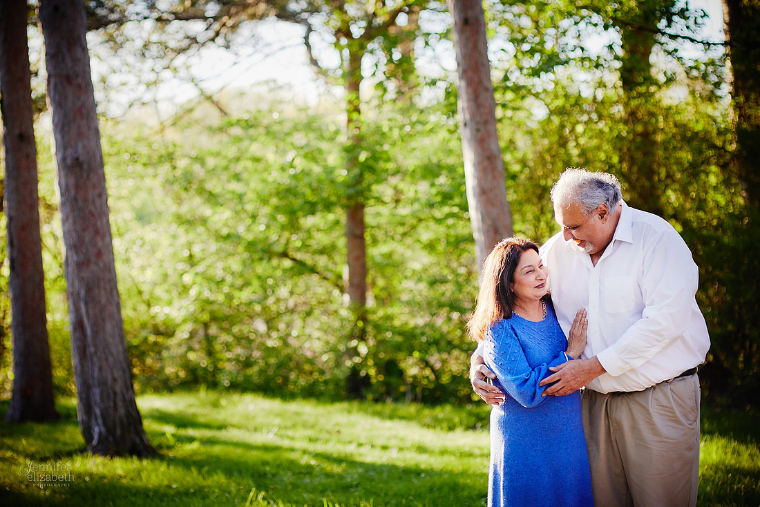 The S Family: Portrait Session at Horseshoe Lake Park in Shaker Heights