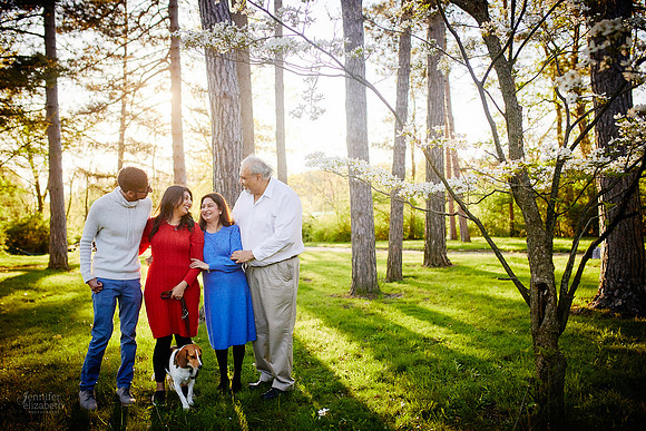The S Family: Portrait Session at Horseshoe Lake Park in Shaker Heights