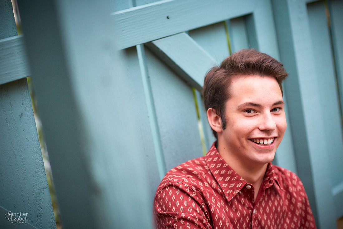 Ben's Senior Portrait Session in Chagrin Falls, Ohio