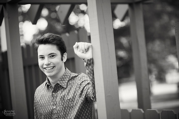 Ben's Senior Portrait Session in Chagrin Falls, Ohio