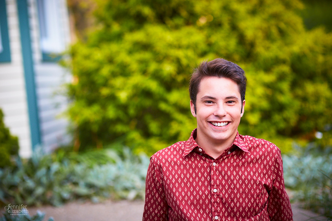 Ben's Senior Portrait Session in Chagrin Falls, Ohio