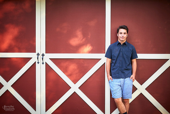 Ben's Senior Portrait Session in Chagrin Falls, Ohio