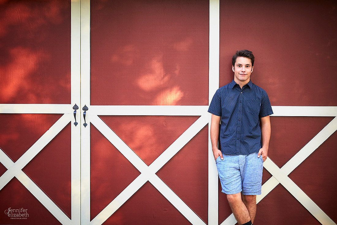 Ben's Senior Portrait Session in Chagrin Falls, Ohio
