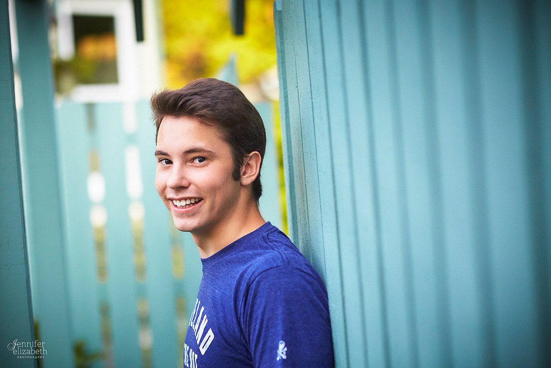 Ben's Senior Portrait Session in Chagrin Falls, Ohio