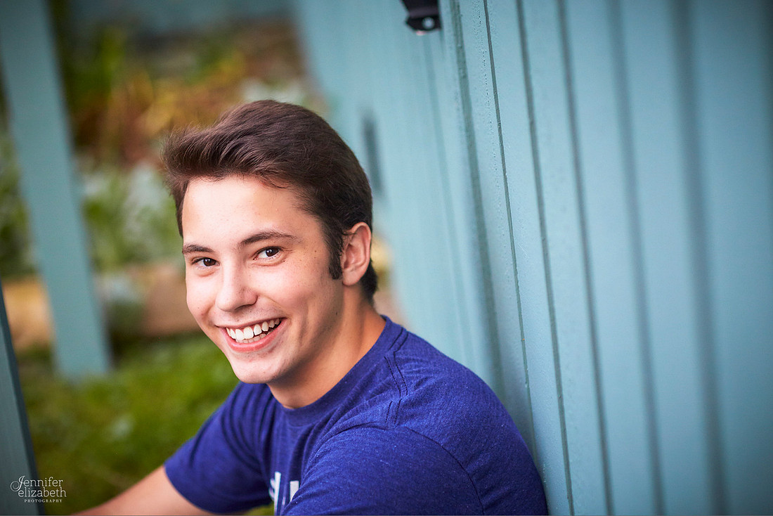 Ben's Senior Portrait Session in Chagrin Falls, Ohio