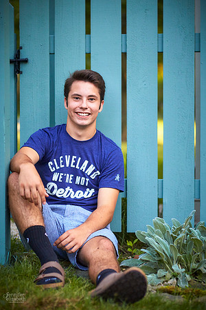 Ben's Senior Portrait Session in Chagrin Falls, Ohio