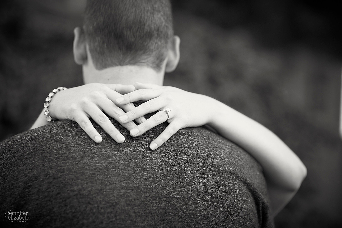 Brooke and Kevin's Engagement Portrait Session in Chagrin Falls