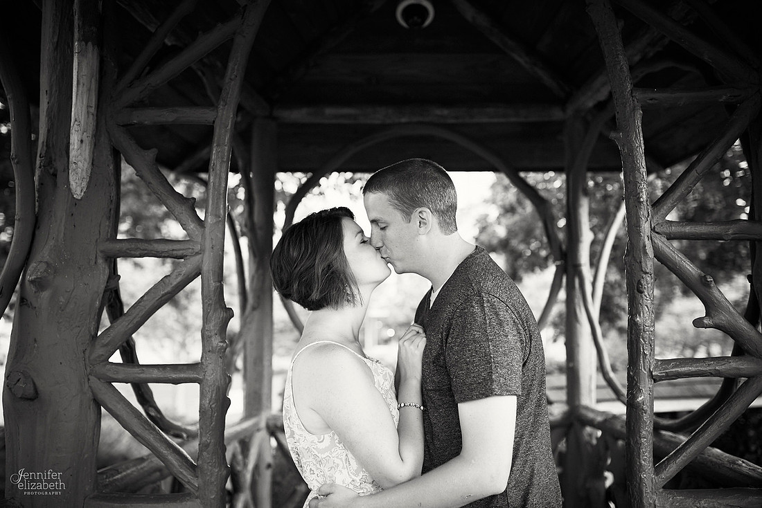 Brooke and Kevin's Engagement Portrait Session in Chagrin Falls