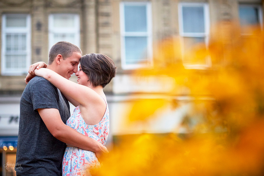 Brooke and Kevin's Engagement Portrait Session in Chagrin Falls