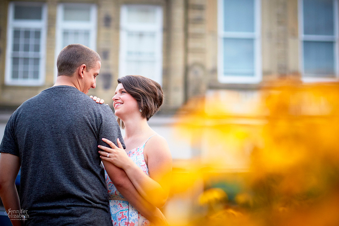 Brooke and Kevin's Engagement Portrait Session in Chagrin Falls