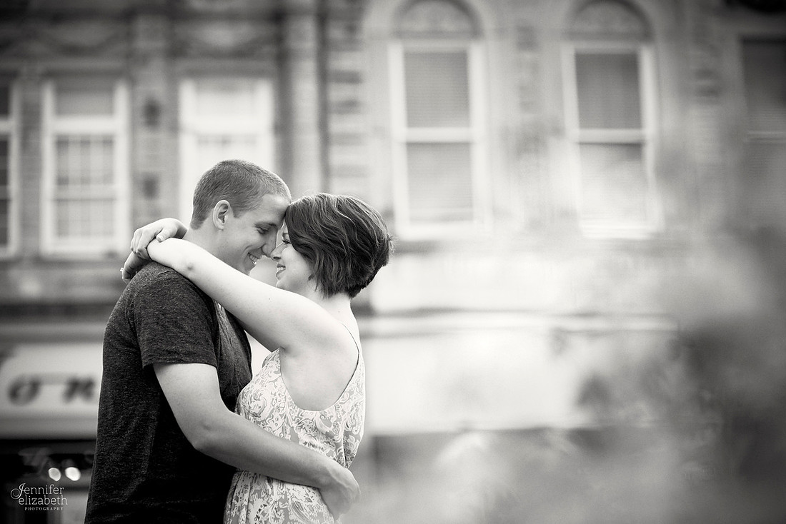 Brooke and Kevin's Engagement Portrait Session in Chagrin Falls