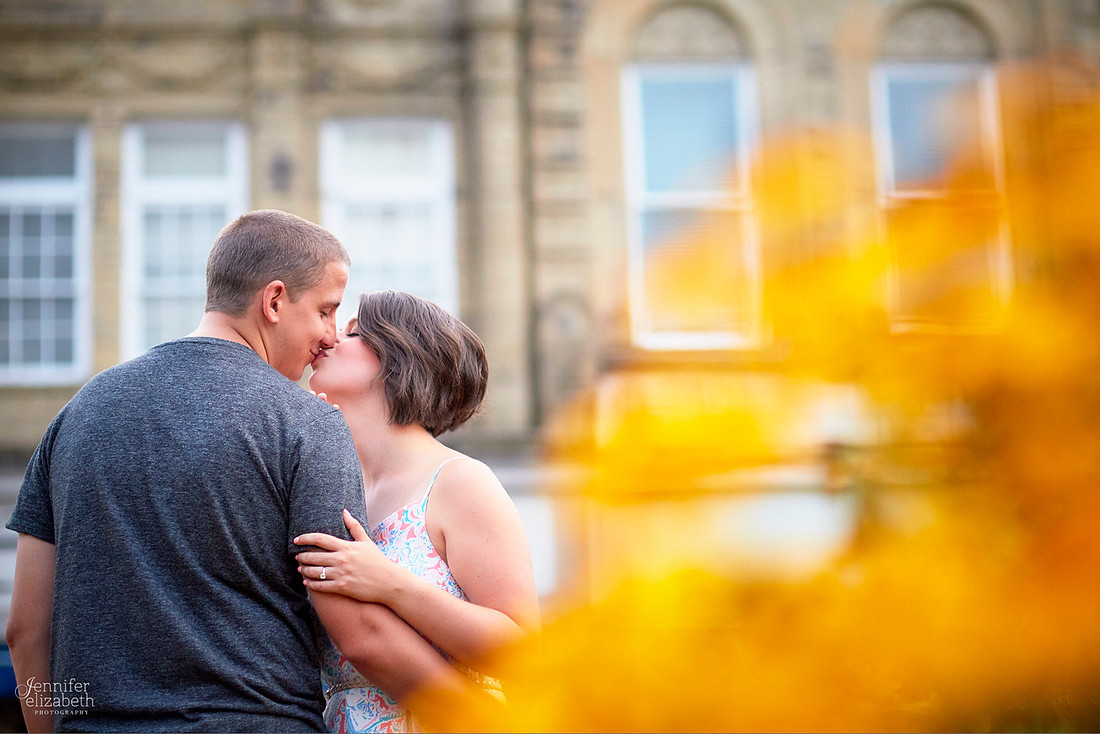 Brooke and Kevin's Engagement Portrait Session in Chagrin Falls