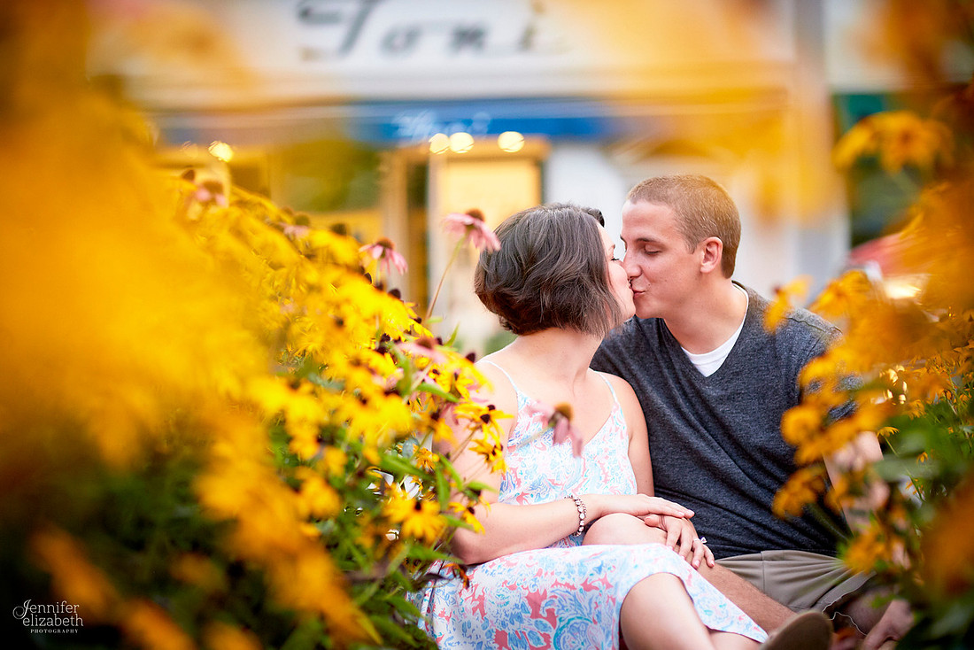 Brooke and Kevin's Engagement Portrait Session in Chagrin Falls