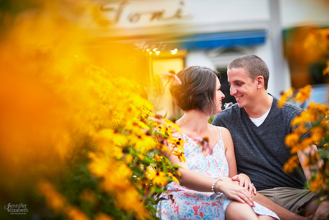 Brooke and Kevin's Engagement Portrait Session in Chagrin Falls