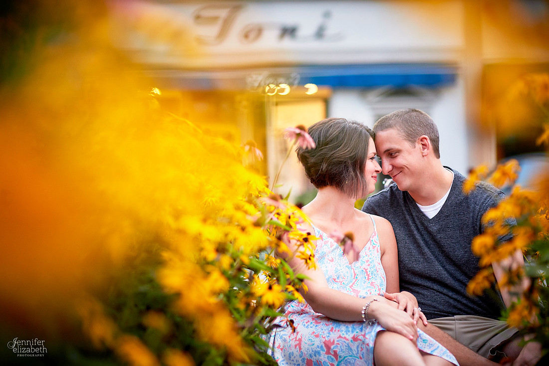 Brooke and Kevin's Engagement Portrait Session in Chagrin Falls