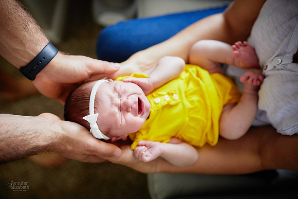 Baby Peyton: Lifestyle Newborn Session in Chagrin Falls, Ohio