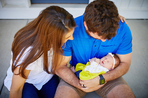 Baby Peyton: Lifestyle Newborn Session in Chagrin Falls, Ohio