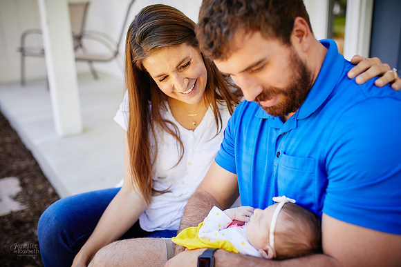 Baby Peyton: Lifestyle Newborn Session in Chagrin Falls, Ohio