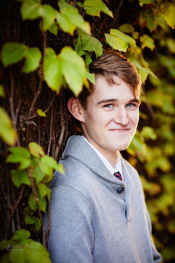 Jameson: Senior Portrait Session in The Flats, Cleveland