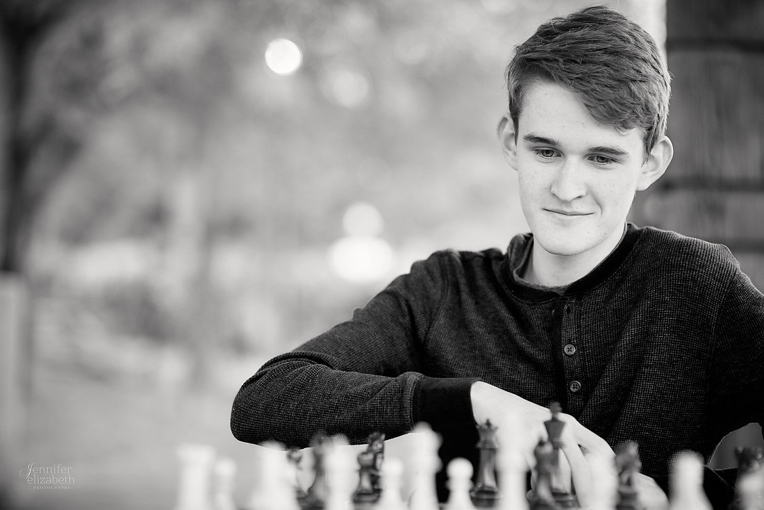 Jameson: Senior Portrait Session in The Flats, Cleveland