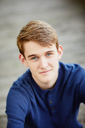 Jameson: Senior Portrait Session in The Flats, Cleveland