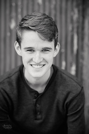 Jameson: Senior Portrait Session in The Flats, Cleveland