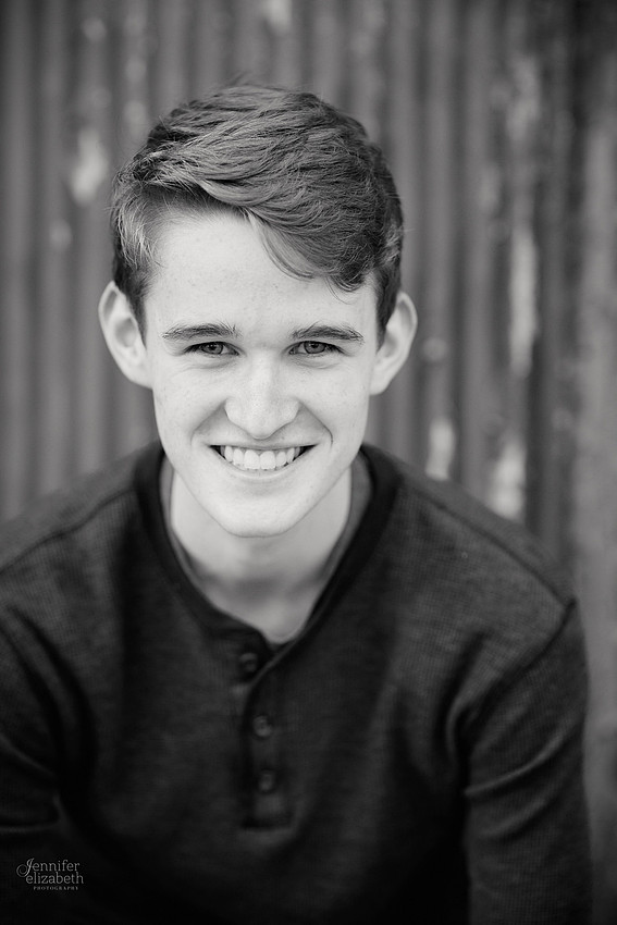 Jameson: Senior Portrait Session in The Flats, Cleveland