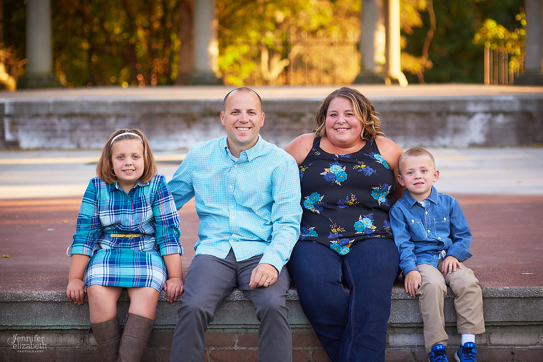 The D Family: Portrait Session at Schiller Park