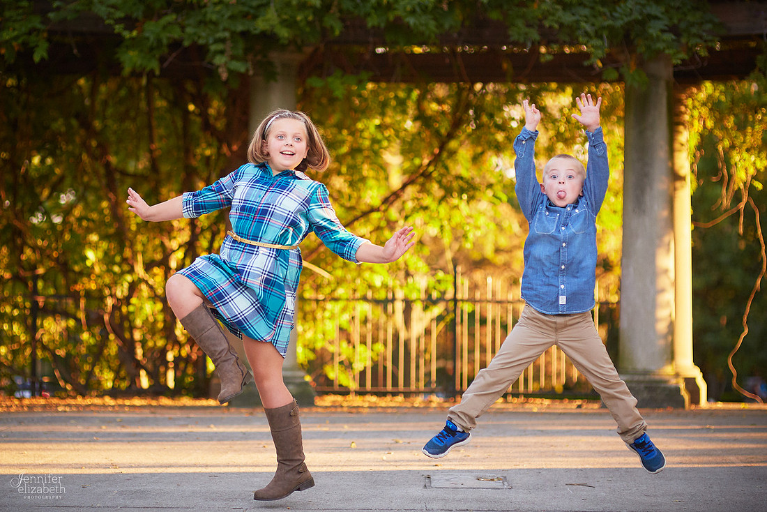 The D Family: Portrait Session at Schiller Park